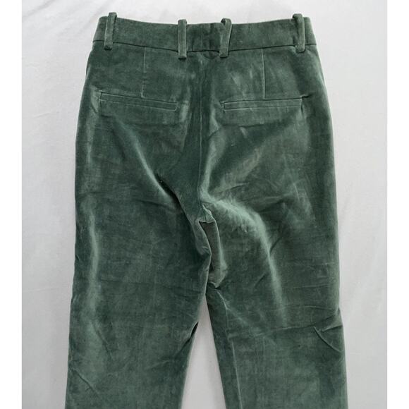 Babaton Atelier Velvet , Felt , Velour Chino Ankle Pants Women's Size 00 - Picture 3 of 8